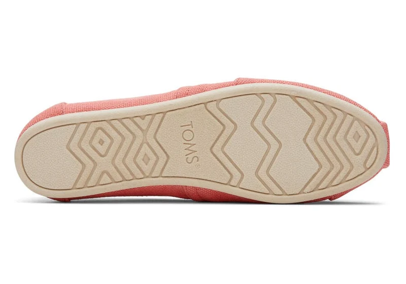 TOMS Damen Alpargata Heritage Canvas Espadrille – Pfirsich