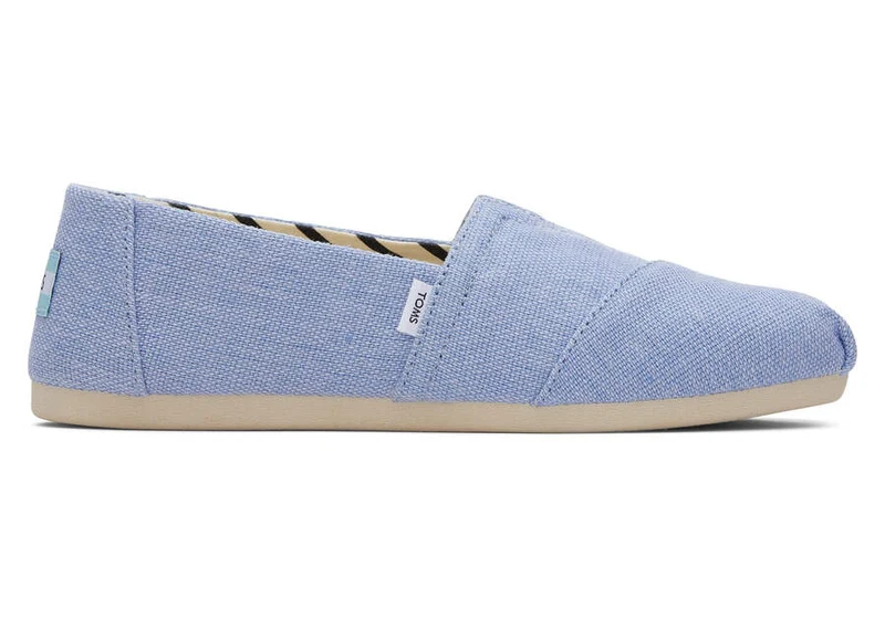 TOMS Damen Alpargata Heritage Canvas Espadrille – Cool Blue