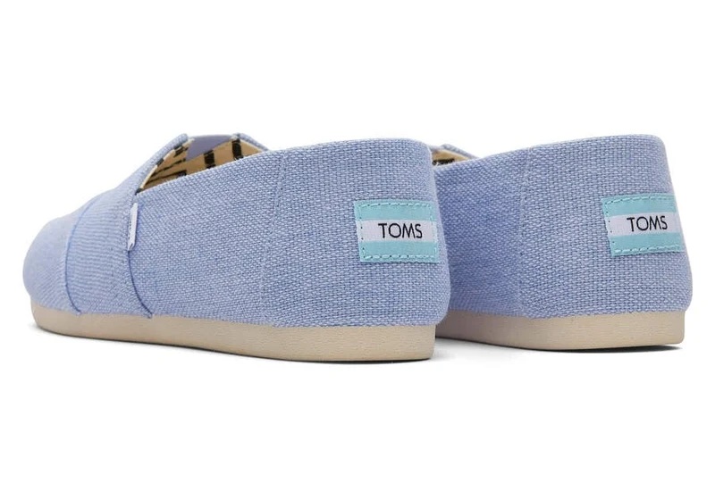 TOMS Damen Alpargata Heritage Canvas Espadrille – Cool Blue