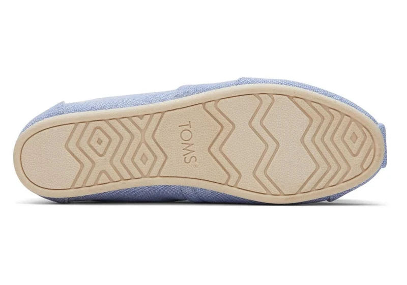 TOMS Damen Alpargata Heritage Canvas Espadrille – Cool Blue