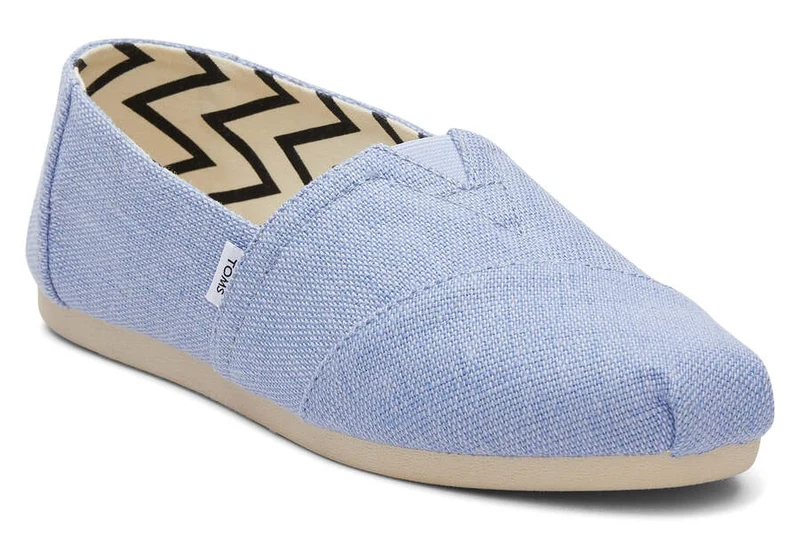TOMS Damen Alpargata Heritage Canvas Espadrille – Cool Blue