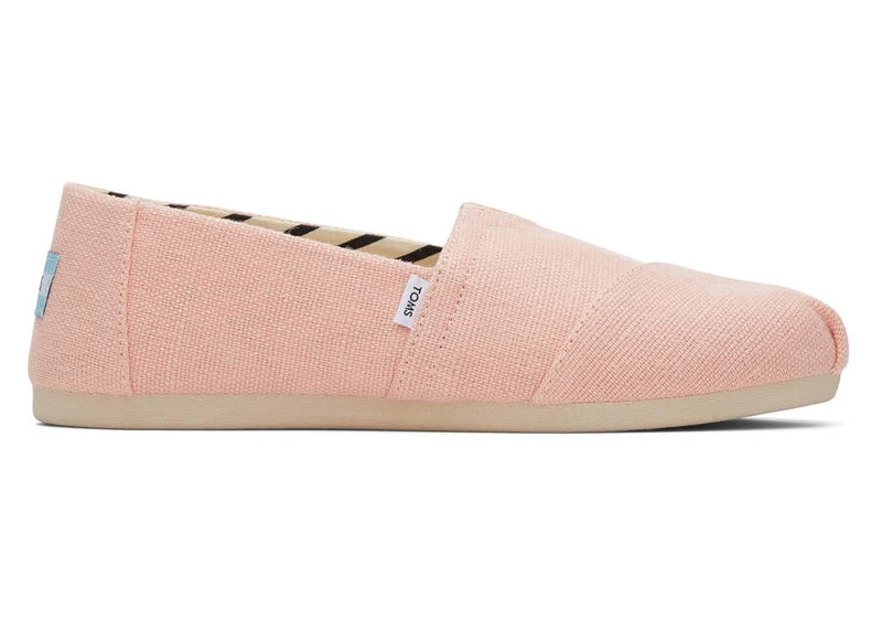 TOMS Damen Alpargata Heritage Canvas Espadrille – Pfirsich-Blush