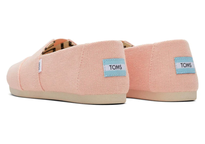TOMS Damen Alpargata Heritage Canvas Espadrille – Pfirsich-Blush