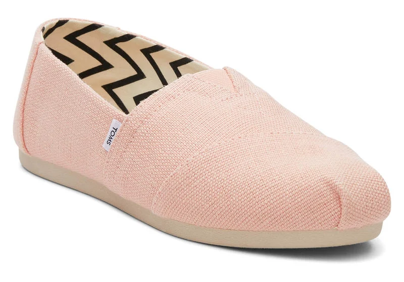 TOMS Damen Alpargata Heritage Canvas Espadrille – Pfirsich-Blush