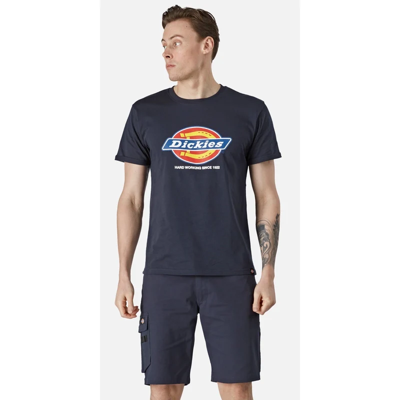 Dickies Herren Denison T-Shirt – Dunkelblau