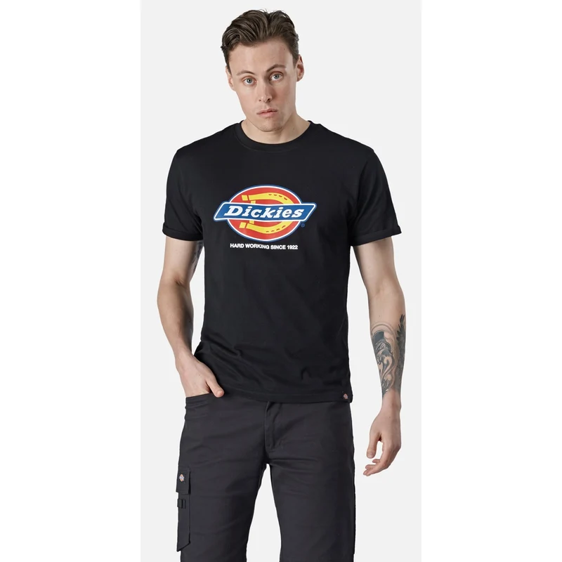 Dickies Herren Denison T-Shirt – Schwarz