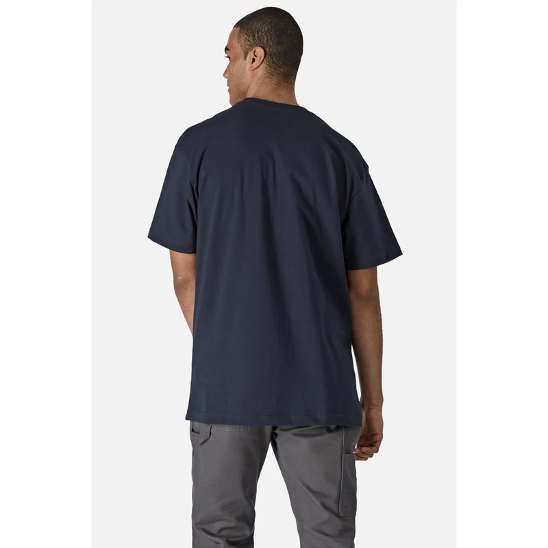 Dickies Kurzärmliges Herren-T-Shirt aus Baumwolle – Marineblau