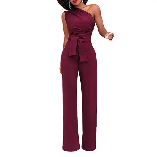 Jumpsuit Mit Einer Schulter - Jasmina