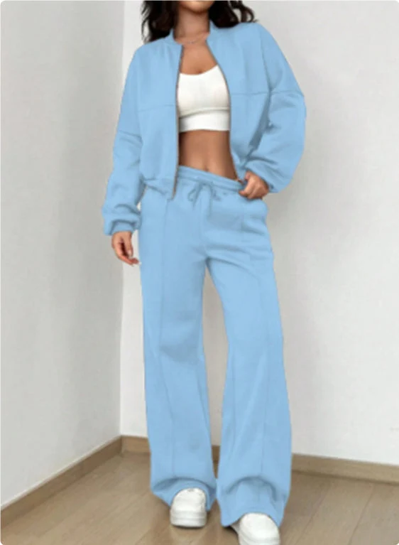 Set Mit Regular-Fit-Hose Und Geradem Bein - Cheyenne