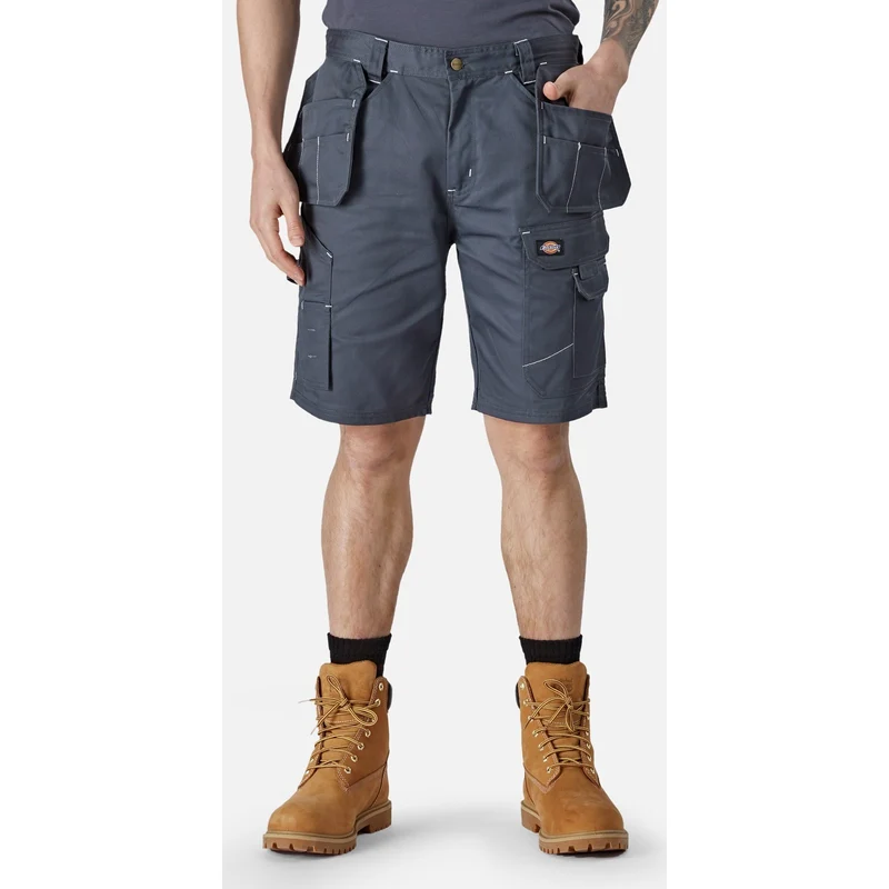 Dickies Herren Redhawk Pro Arbeitsshorts – Grau