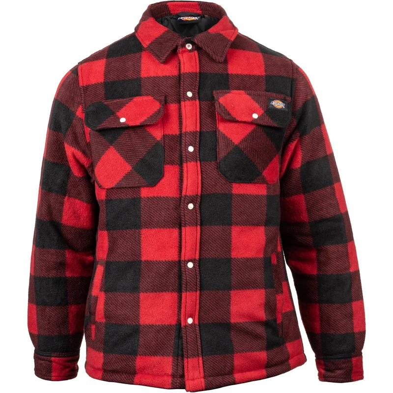 Dickies Portland-Hemd für Herren – Rot