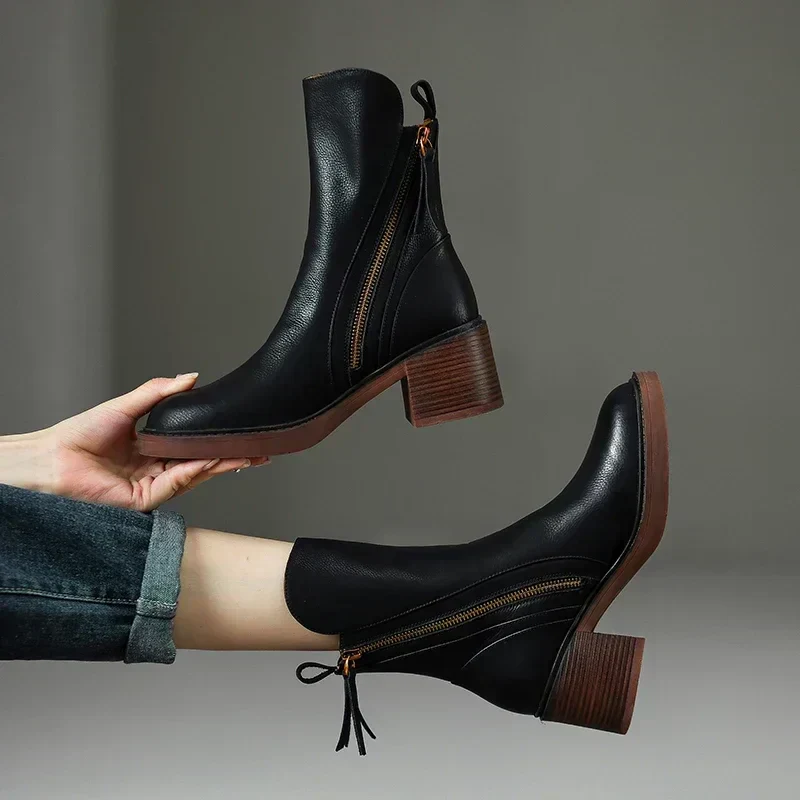 Stiefelette Mit Reißverschluss - Lea