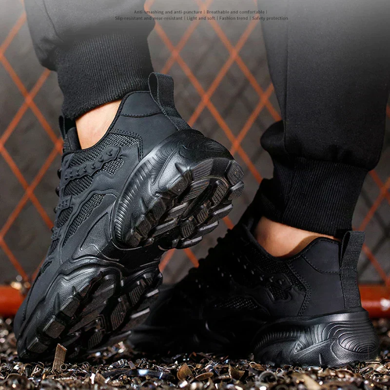 Herren Sicherheitschuhe mit Stahlkappe - Rocco