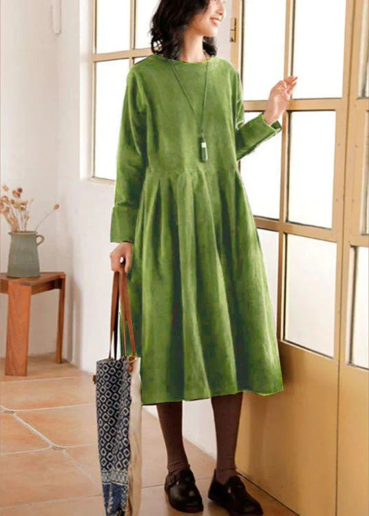 Corduroy Herbst/Winter Kleid - Emilia