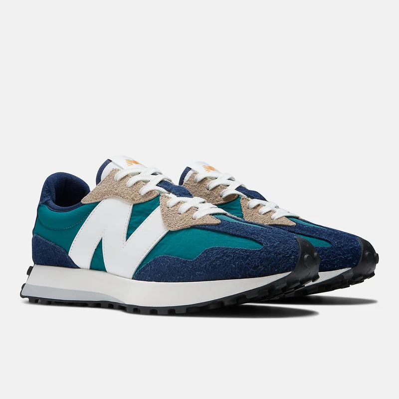 New Balance Herren 327 Fashion Trainer – Blaugrün