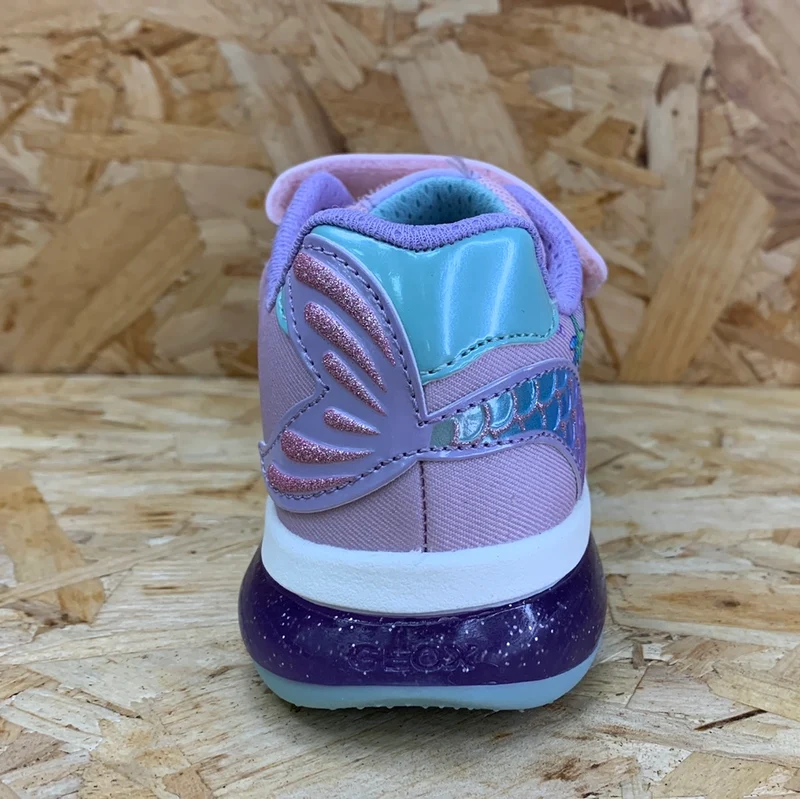 Geox Kinder Disney Die kleinen Meerjungfrau-Trainer – Pink / Watersea
