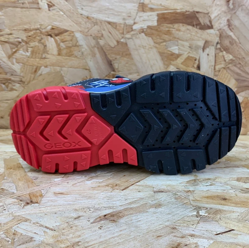 Geox Kinder Marvel Spiderman Turnschuhe - Blau / Rot