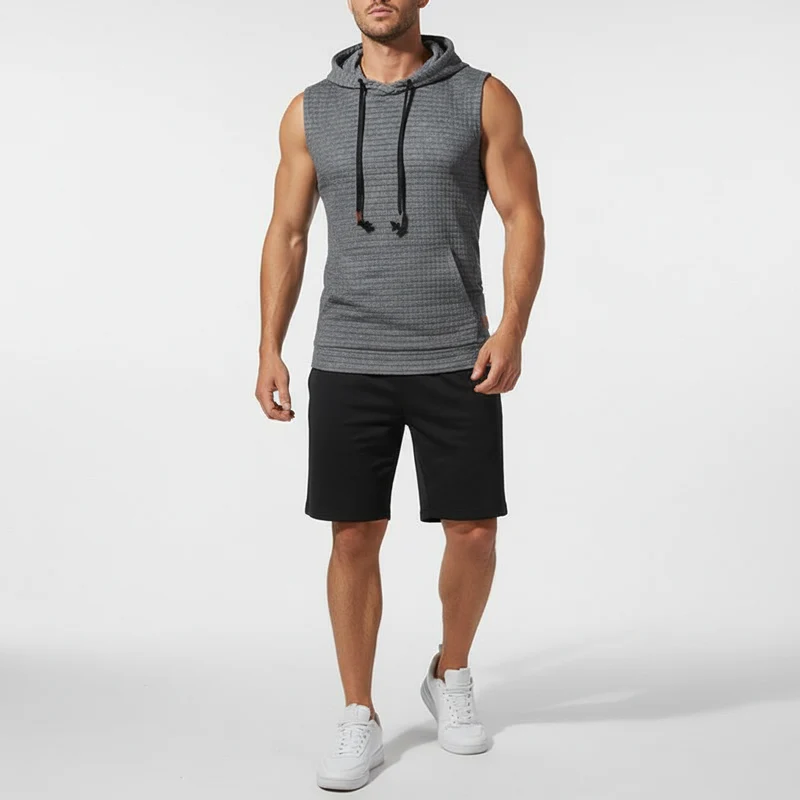 Ärmelloses Sportshirt Mit Kapuze - Hoodryve