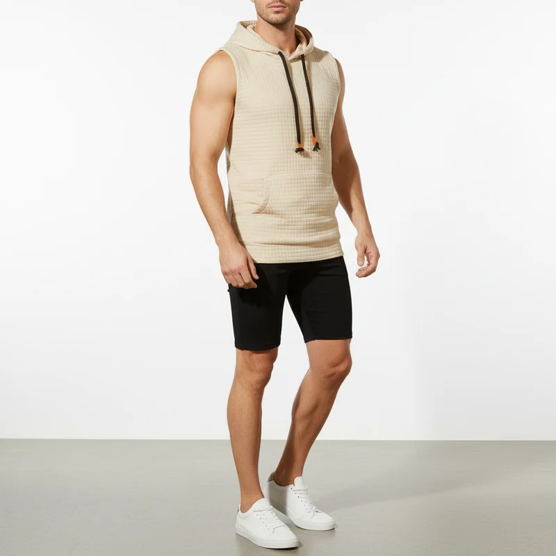 Ärmelloses Sportshirt Mit Kapuze - Hoodryve