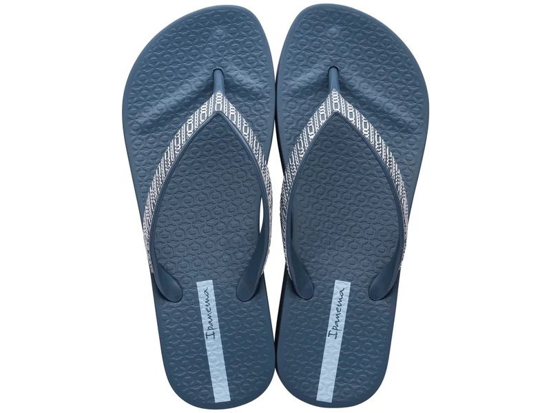 Ipanema Damen Mesh Wedge Links Sandalen – Blau