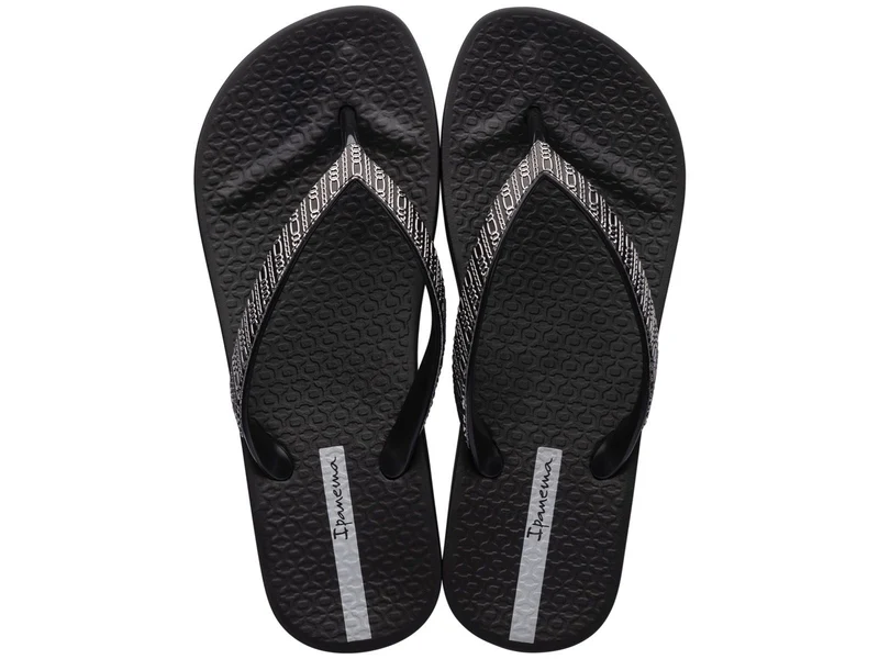 Ipanema Damen Mesh Wedge Links Sandalen – Schwarz