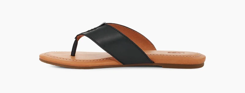 UGG Damen Carey Flip Flop – Schwarz