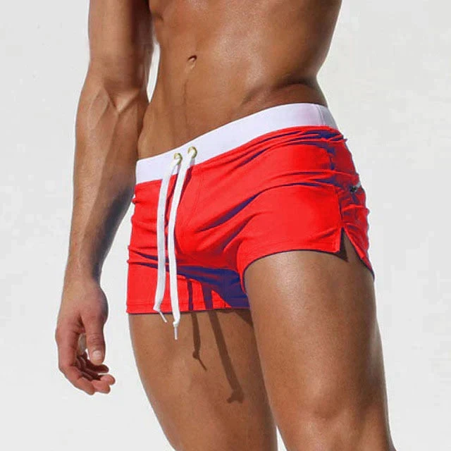 Niklas | Herren Kurze Slim Fit Badeshorts