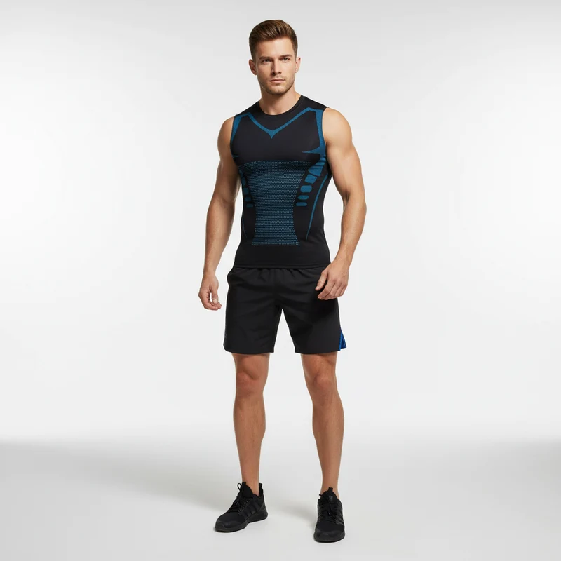 Mouwloos Compressieshirt Sport - CoreSculptX