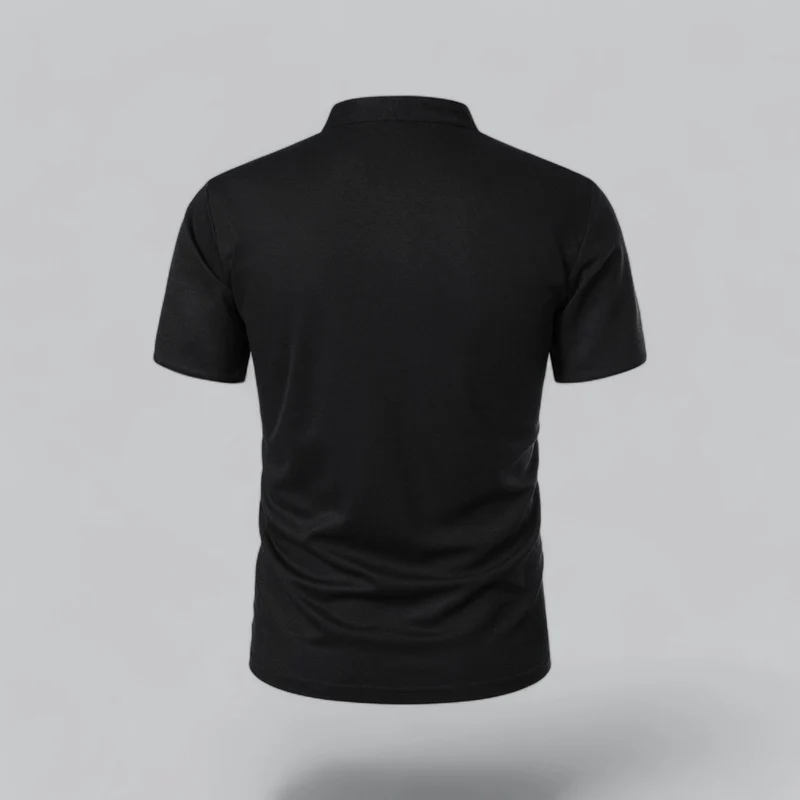 Fionn | Herren Poloshirt mit Stehkragen Kurzarm