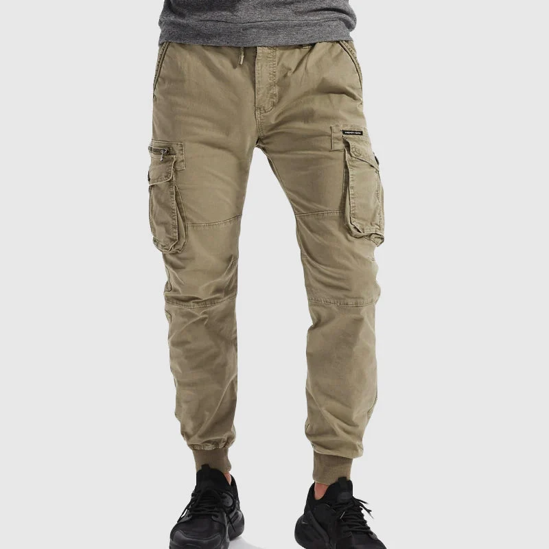 Caelan | Herren Cargo Jogger Hose mit Cargotaschen