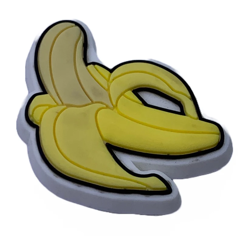 Crocs Jibbitz Geschälter Bananenanhänger