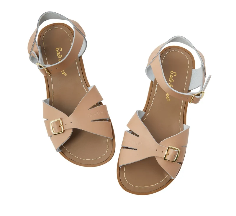 Salt Water Sandals Klassische Damensandalen – Latte