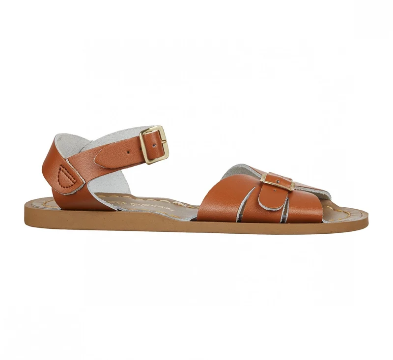 Salt Water Sandals Klassische Damen-Sandalen – Hellbraun
