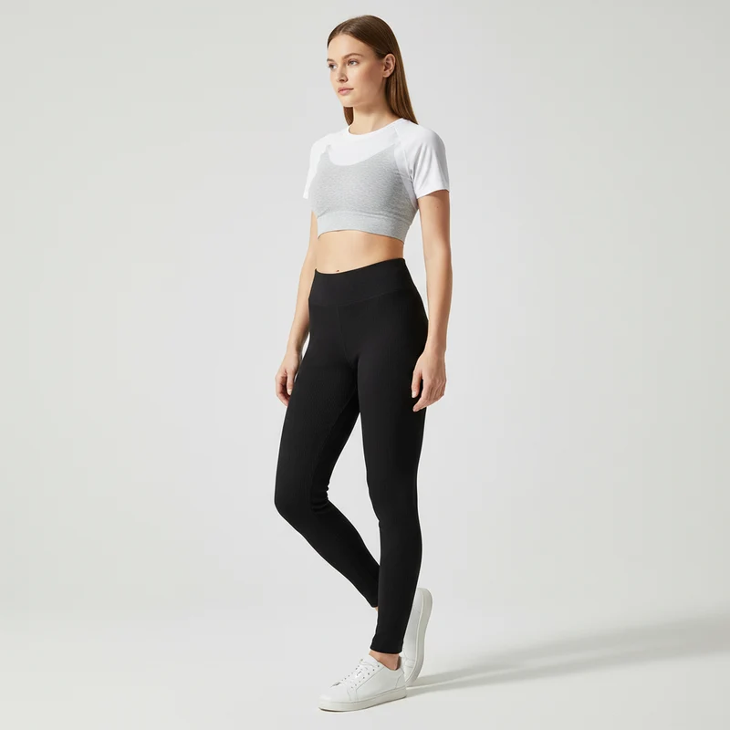 Hoch Taillierte Sportleggings - MoveEase