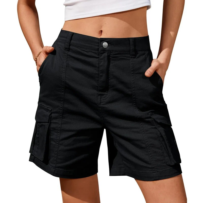 Tilda | Damen Cargo Shorts mit Cargotaschen Relaxed Fit