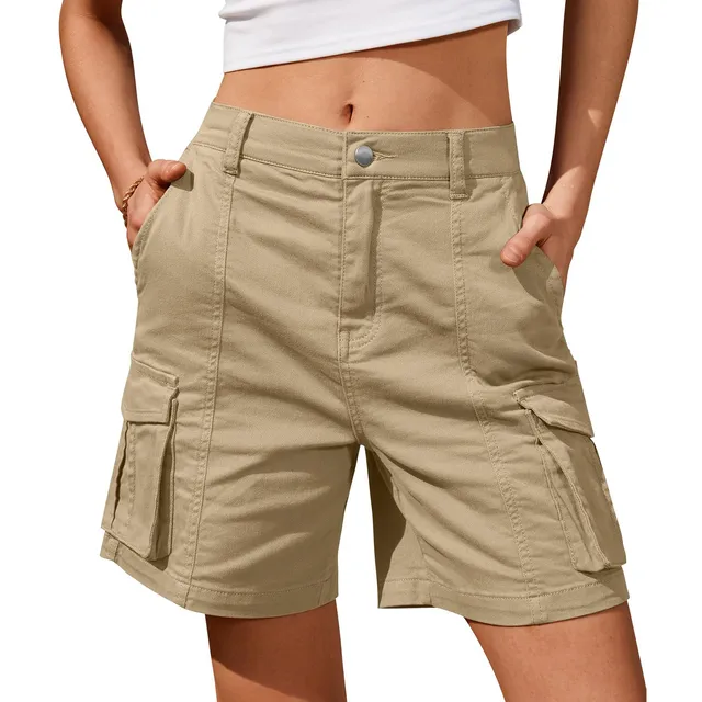 Tilda | Damen Cargo Shorts mit Cargotaschen Relaxed Fit