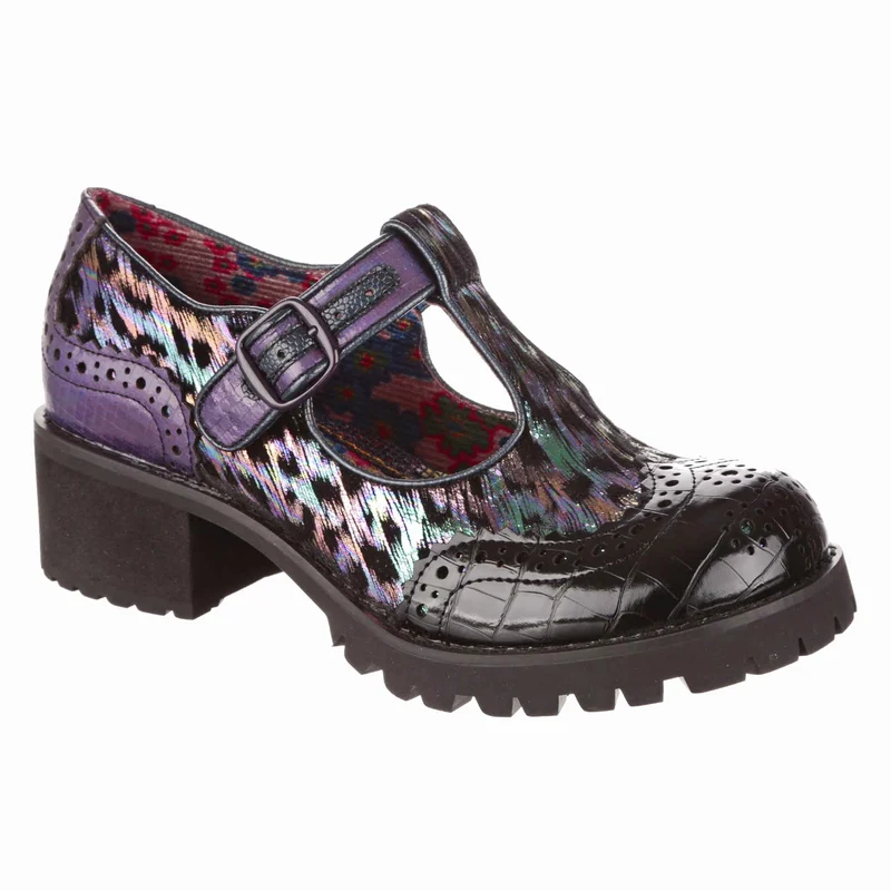 Irregular Choice What a Night-Schuhe für Damen – Schwarz