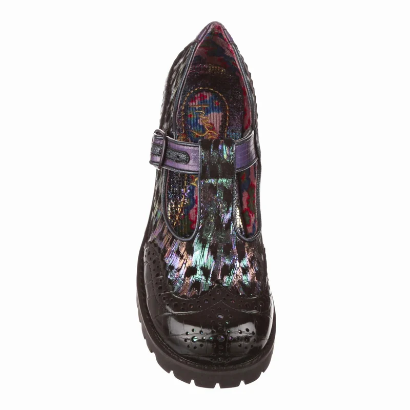 Irregular Choice What a Night-Schuhe für Damen – Schwarz