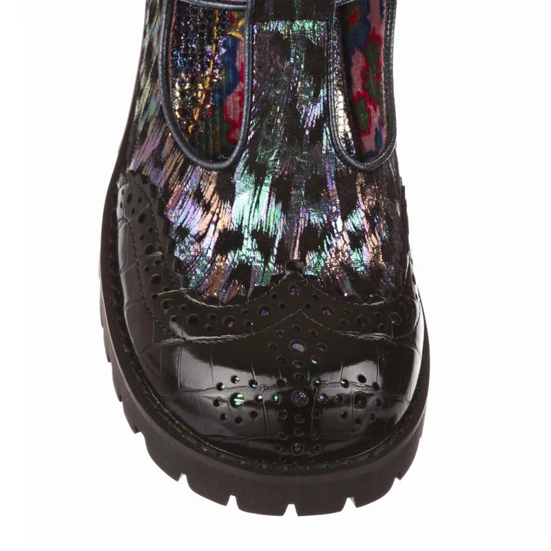 Irregular Choice What a Night-Schuhe für Damen – Schwarz