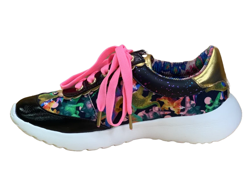 Irregular Choice Good Chives-Trainer für Damen – Schwarz