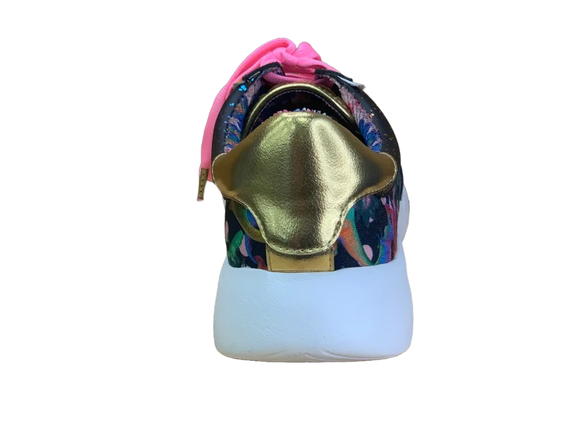 Irregular Choice Good Chives-Trainer für Damen – Schwarz