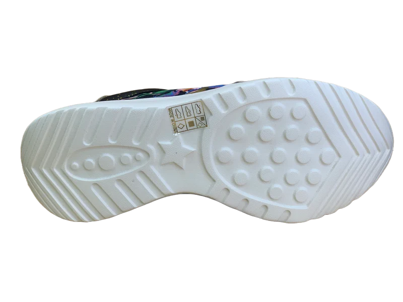Irregular Choice Good Chives-Trainer für Damen – Schwarz