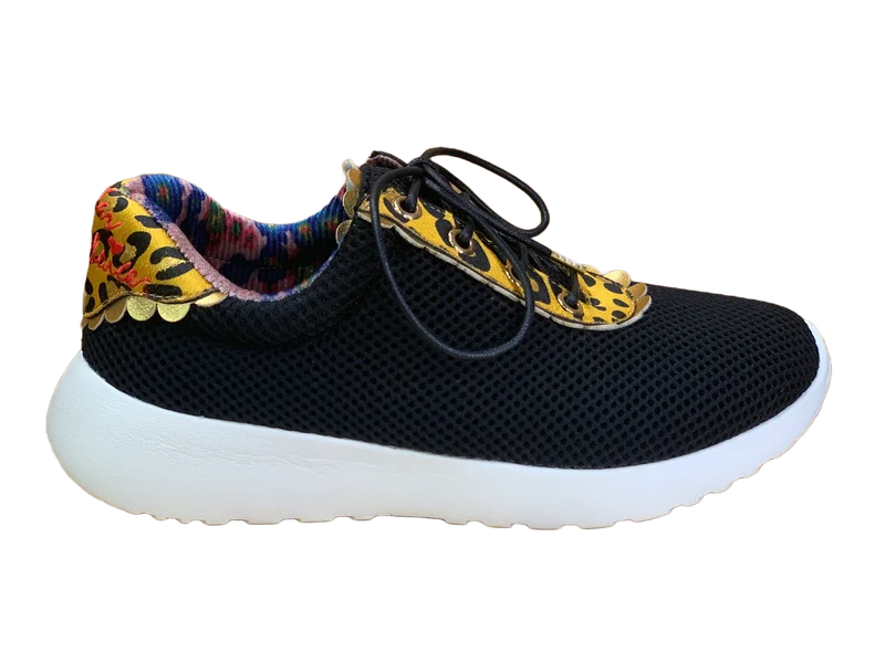 Irregular Choice Damen Green Fingers Trainer – Schwarz
