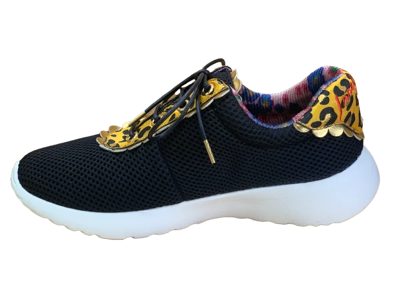 Irregular Choice Damen Green Fingers Trainer – Schwarz