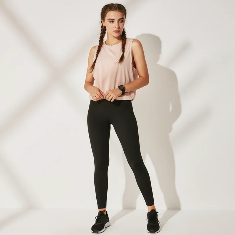 Ärmelloses Sportshirt Mit Rückenausschnitt - MoveBreeze