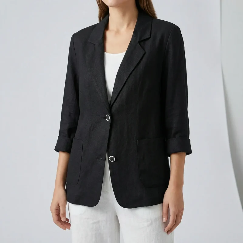 Damen-Blazer Mit Entspannter Passform - Romy