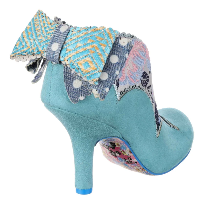 Irregular Choice Toasted Tea Cake High Heel für Damen – Blau