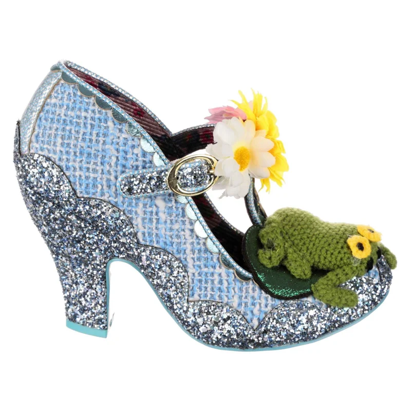 Irregular Choice Damen Lily Leapfrog High Heel - Blau