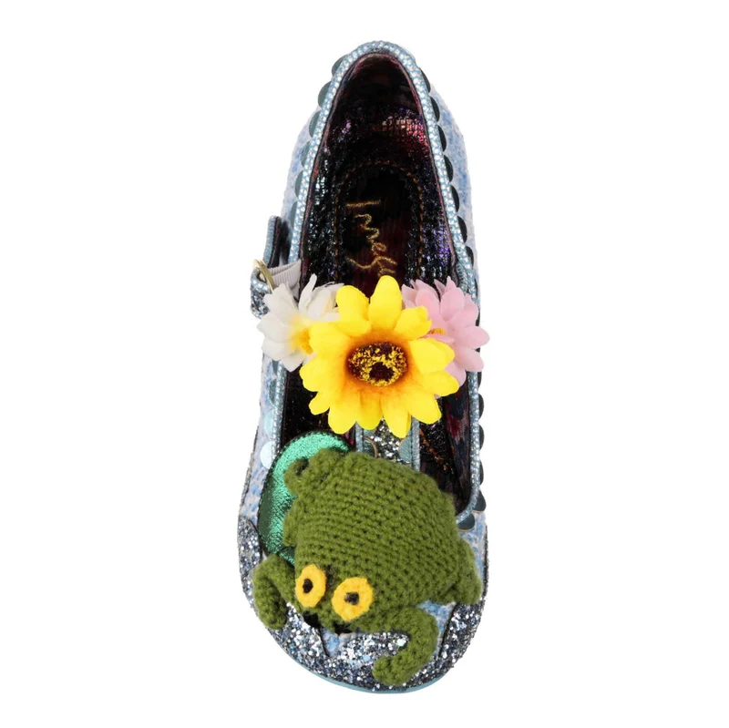 Irregular Choice Damen Lily Leapfrog High Heel - Blau
