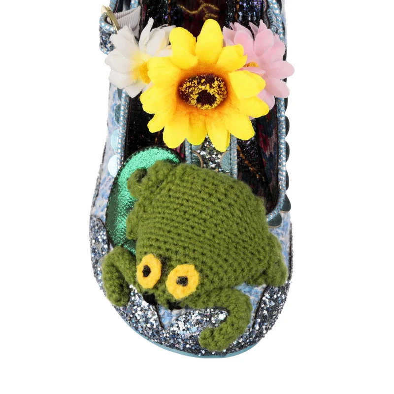 Irregular Choice Damen Lily Leapfrog High Heel - Blau